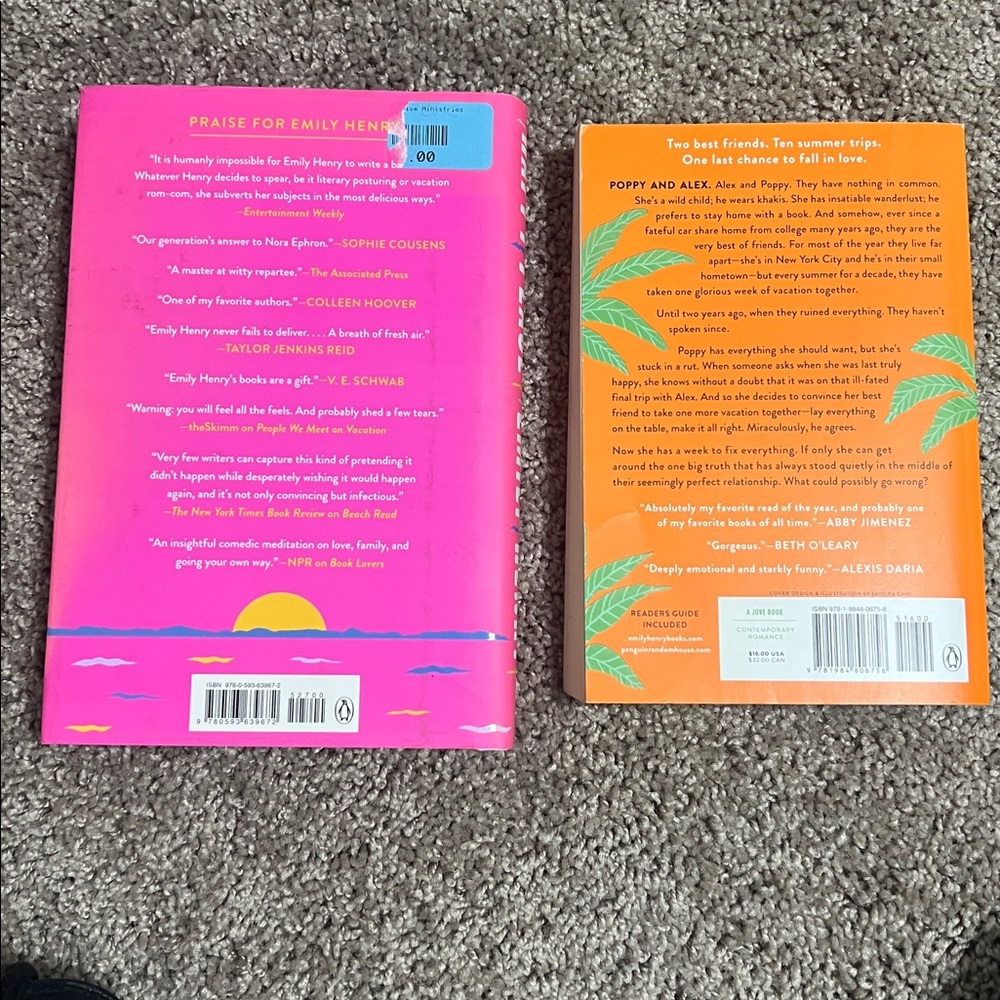 Emily Henry Happy Place and People we meet on vacation bundle of books - Picture 5 of 5